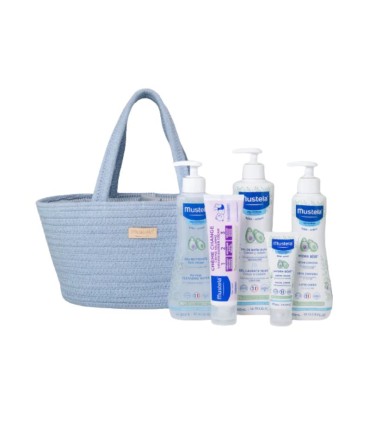 Mustela Bebé Cesta "Os Essenciais" Azul