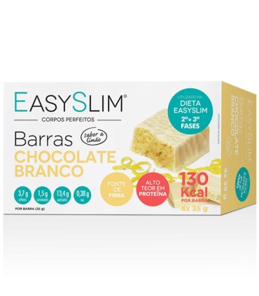 Easyslim Barras Choc Branco 4x35g