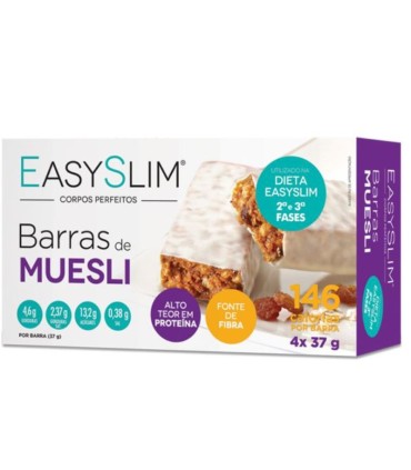 Easyslim Barras Muesli 4x37g