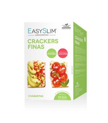 Easyslim Crackers Finas Saquetas 3x33g