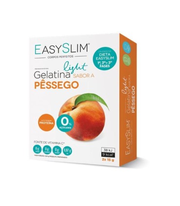 Easyslim Gelatina Light Pêssego 2x15g