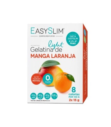 Easyslim Gelatina Light Manga/Laranja 2x15g