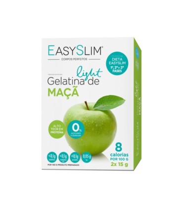 Easyslim Gelatina Light Maça 2x15g