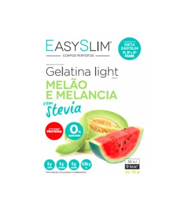 Easyslim Gelatina Light Melão e Melância 2x15g