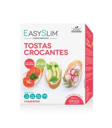 Easyslim Tostas Crocantes Saquetas 3x30g