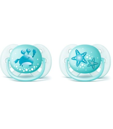 Philips Avent Pack 2 Chupetas Ultra Air Menino 0-6m