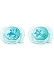 Philips Avent Pack 2 Chupetas Ultra Air Menino 0-6m