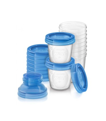 Philips Avent Recipientes Para Leite Materno 180ml 10 unidades