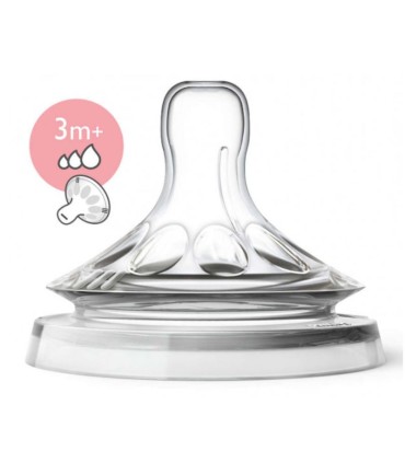 Philips Avent Tetinas Natural Fluxo Variável 3+