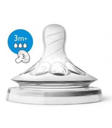 Philips Avent Tetinas Natural Fluxo Médio 3+