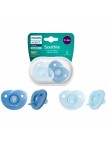 Philips Avent Pack 2 Chupetas Soothie Menino 0-6m