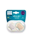 Philips Avent Pack 2 Chupetas Ultra Air Ananás e Papagaio 0-6M