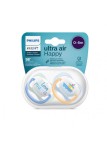 Philips Avent Pack 2 Chupetas Ultra Air Happy 0-6M