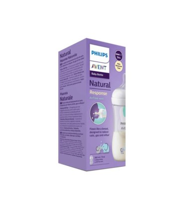 Philips Avent Biberão Natural Response Airfree Elefante 260ml T3 1M+