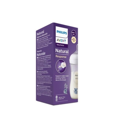 Philips Avent Biberão Natural Response Coala 260ml T3 1M+