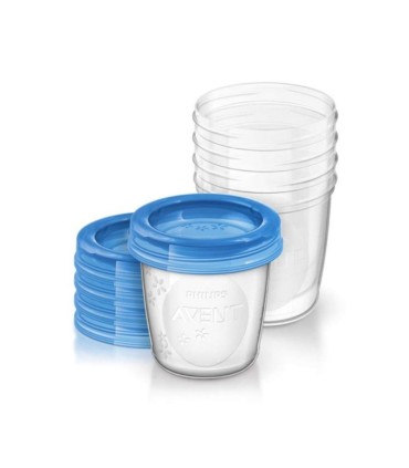 Philips Avent Recipientes Para Leite Materno 240ml 5 unidades