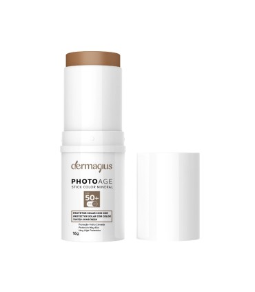 Dermagius Photoage Stick Color Mineral  FPS 50+ Claro 16g