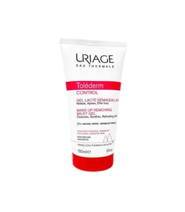 Uriage Toléderm Control Gel Leite Desmaquilhante 150ml
