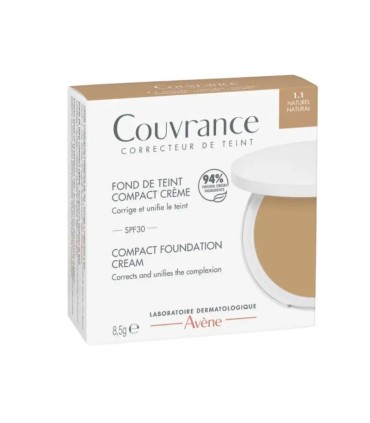 Avene Couvrance Creme Compacto_ Natural - 8,5G