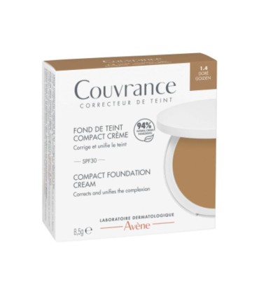 Avene Couvrance Creme Compacto_ Dourado - 8,5G