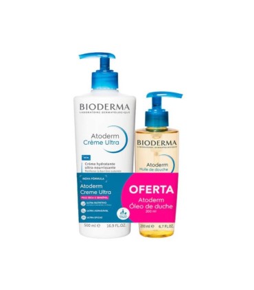 Bioderma Atoderm Creme Ultra 500ml Oferta Óleo de Banho 200ml