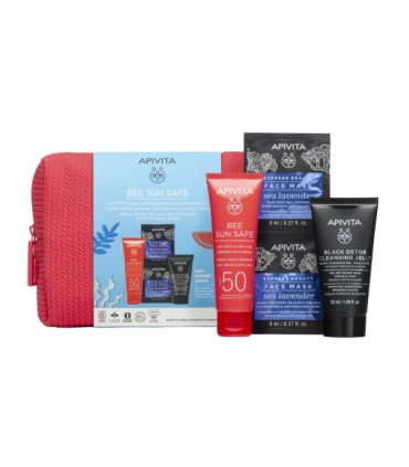 Apivita Bee Sun Safe Apivita Bee Sun Safe Creme Defesa Antimanchas e Antienvelhecimento SPF50 50ml com Oferta de Bolsa