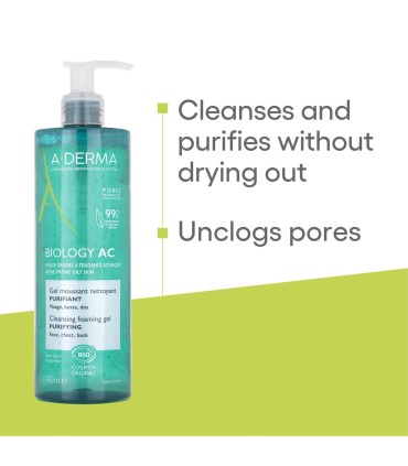 A-Derma Biology AC Gel Espuma 400ml