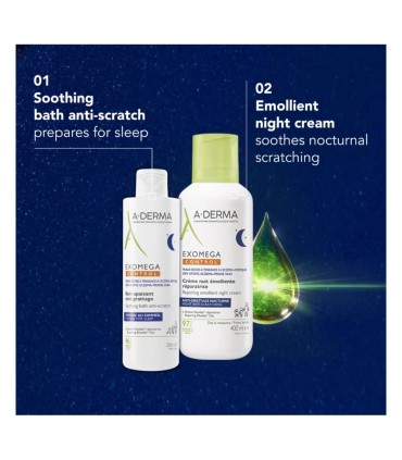 A-Derma Exomega Control Creme de Noite 400ml
