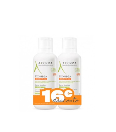A-Derma Exomega Control Bálsamo Corporal Emoliente 2x400ml