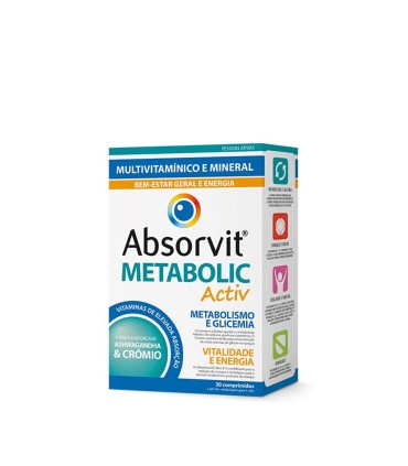 Absorvit Metabolic Activ 30 Comps