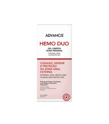 Advancis Hemo Duo Gel de Limpeza Perianal 125mL