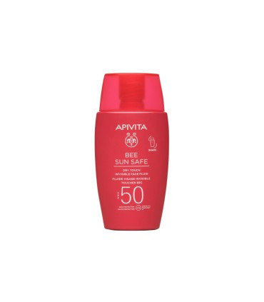 Apivita Bee Sun Fluido Invisivel SPF50 + Máscara + Gel Limpeza Oferta Bolsa