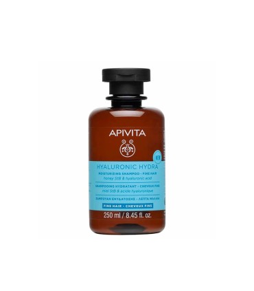 Apivita Champô Hidratante Ácido Hialurónico Aloé e Mel 250ml