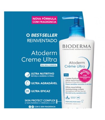 Bioderma Atoderm Creme Ultra Com Fragrância 500ml