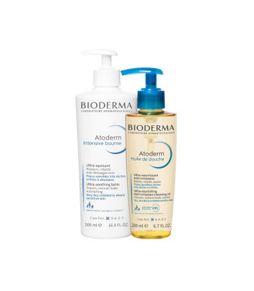Bioderma Atoderm Pack Intensive Baume + Óleo Duche