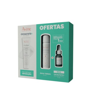 Avène SOS Cicalfate+ Creme Protetor Reparador 100ml + Água Termal 50ml + Cicalfate+ Sérum Reparação Intensa 10ml