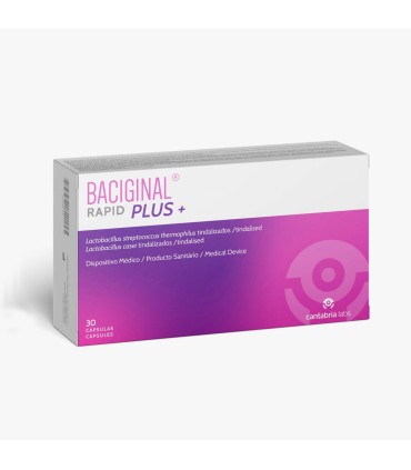 Baciginal Rapid Plus 30 Cápsulas