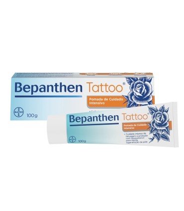 Bepanthen Tattoo Pomada Cuidado Intensivo 100g