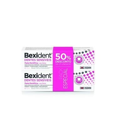 Bexident Dentes Sensíveis Pasta 2x75ml