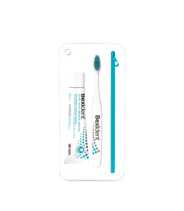 Bexident Kit Smile&Go Dentrífico 25ml + Escova de Dentes