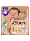 Libero Newborn Tamanho 1 2-5kg 24 Fraldas