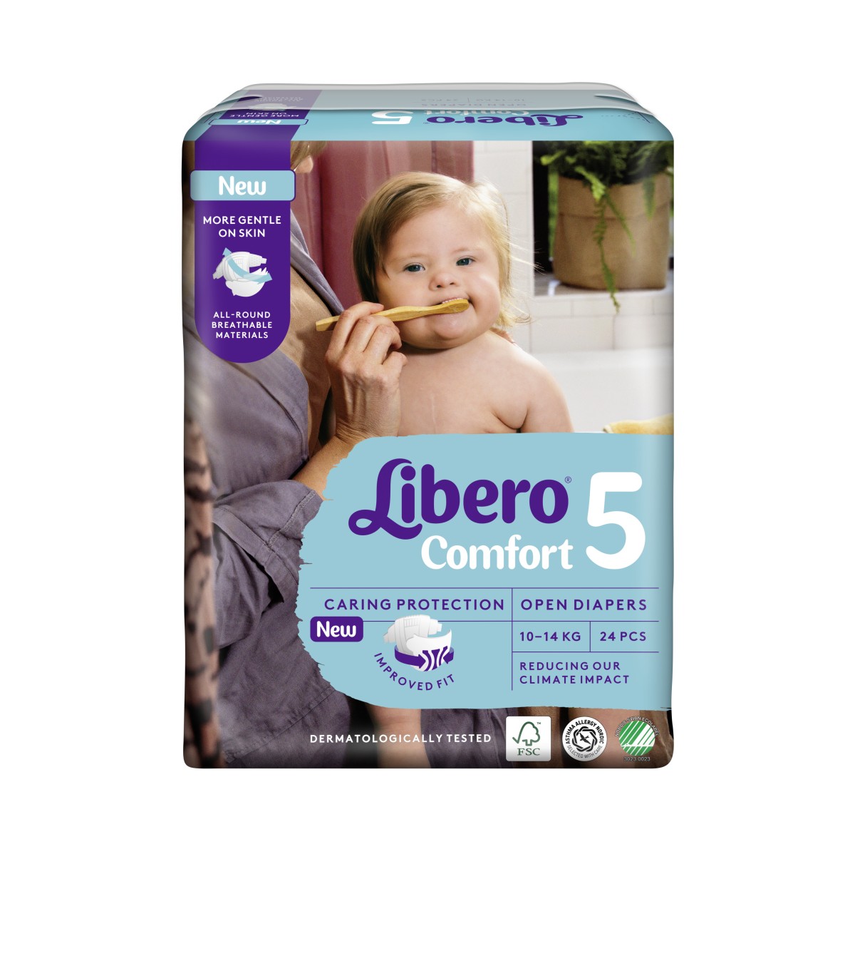 Libero Comfort Tamanho 5 10-14kg 24 Fraldas
