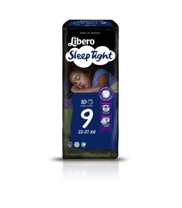 Libero Sleep Tight 9 22-37kg 10 Unidades