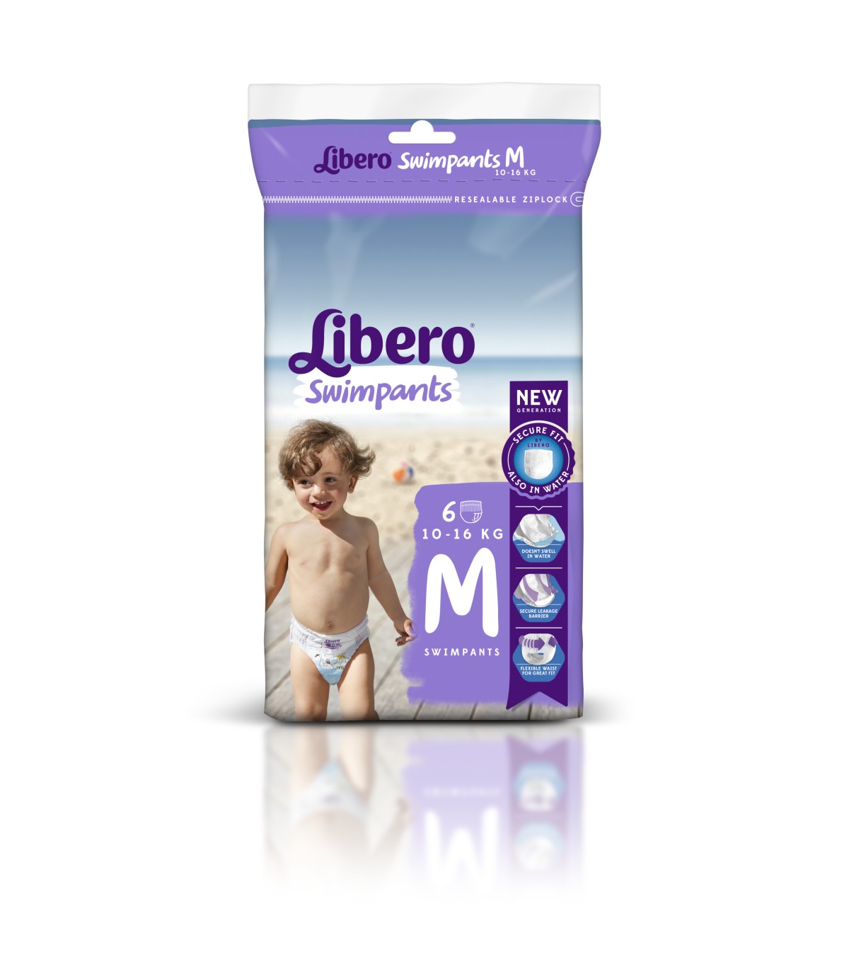 Libero Swimpants M 10-16kg 6 Unidades