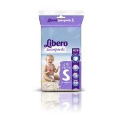 Libero Swimpants S 7-12kg 6 Unidades