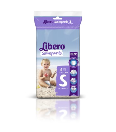 Libero Swimpants S 7-12kg 6 Unidades