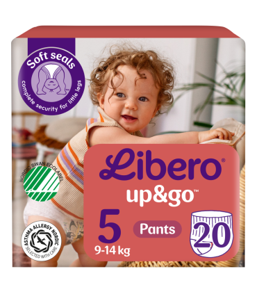 Libero Up&Go Tamanho 5 10-14kg 20 Unidades