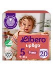 Libero Up&Go Tamanho 5 10-14kg 20 Unidades