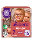 Libero Up&Go Tamanho 7 16-26kg 16 Unidades