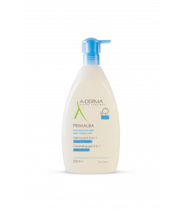 A-Derma Primalba Gel de Limpeza 2 em 1 500ml